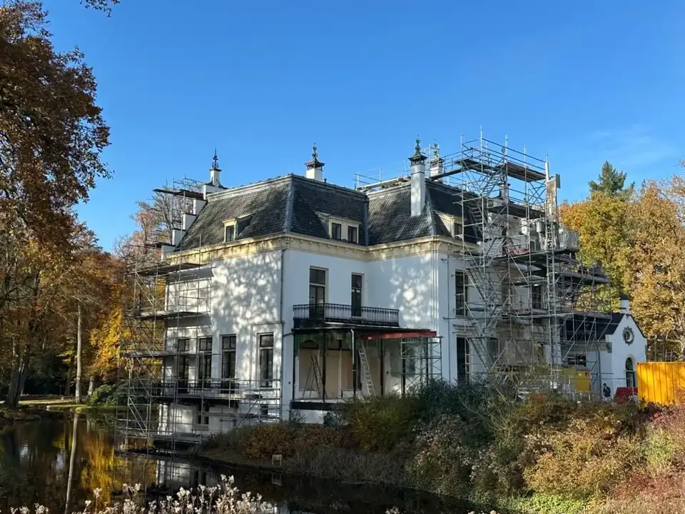 Herfstbos op Landgoed Staverden